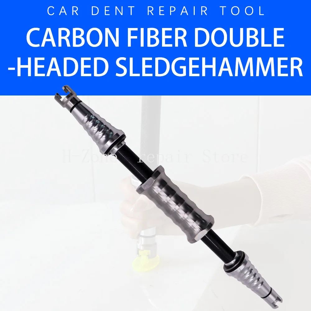 Carbon Fiber Double-Ended Dent Puller Pdr Slider Hammer For Paintless Car Dent Repair Tool
Carbon Fiber Double-Ended Dent Puller Pdr Slider Hammer For Paintless Car Dent Repair Tool