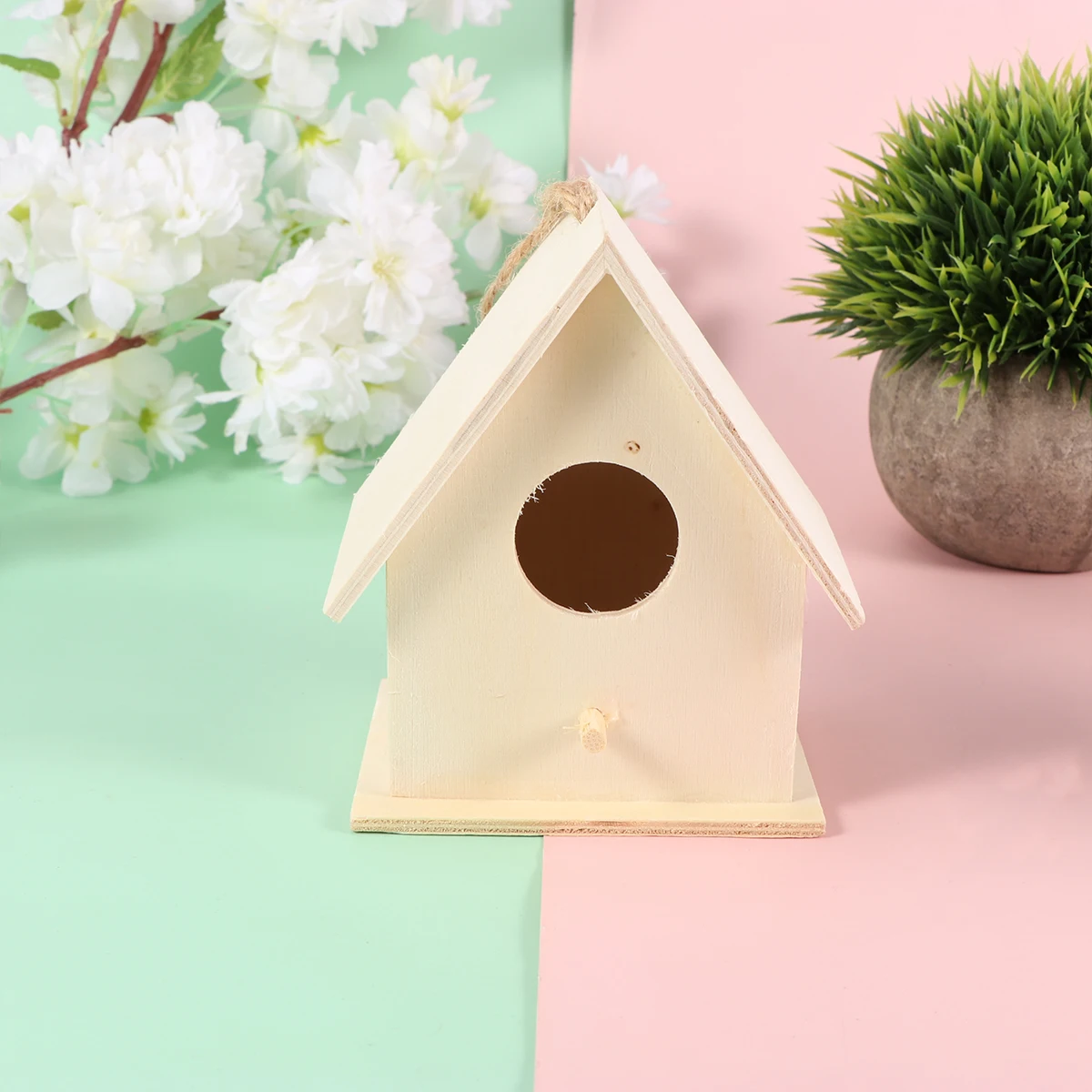 6 Pcs Wooden Bird Nest DIY Unfinished Birdcage Home Decoration Kids Craft Flat Bottom Desktop nament Solid Hardwood Smooth
6 Pcs Wooden Bird Nest DIY Unfinished Birdcage Home Decoration Kids Craft Flat Bottom Desktop nament Solid Hardwood Smooth