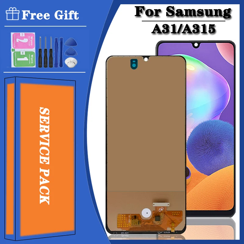 A31 Lcd For Samsung A31 A315 LCD Display Touch Screen Digitizer Assembly For Samsung A31 A315 A315F SM-A315F/DS
A31 Lcd For Samsung A31 A315 LCD Display Touch Screen Digitizer Assembly For Samsung A31 A315 A315F SM-A315F/DS