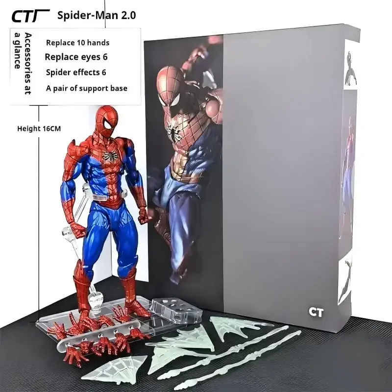 В наличии: Фигурка Ct Toys Spiderman 2.0, Amazing Yamaguchi Spider-Man, Agent Venom, Mafex, аниме-фигурка, индивидуальные подарки, игрушки
В наличии: Фигурка Ct Toys Spiderman 2.0, Amazing Yamaguchi Spider-Man, Agent Venom, Mafex, аниме-фигурка, индивидуальные подарки, игрушки