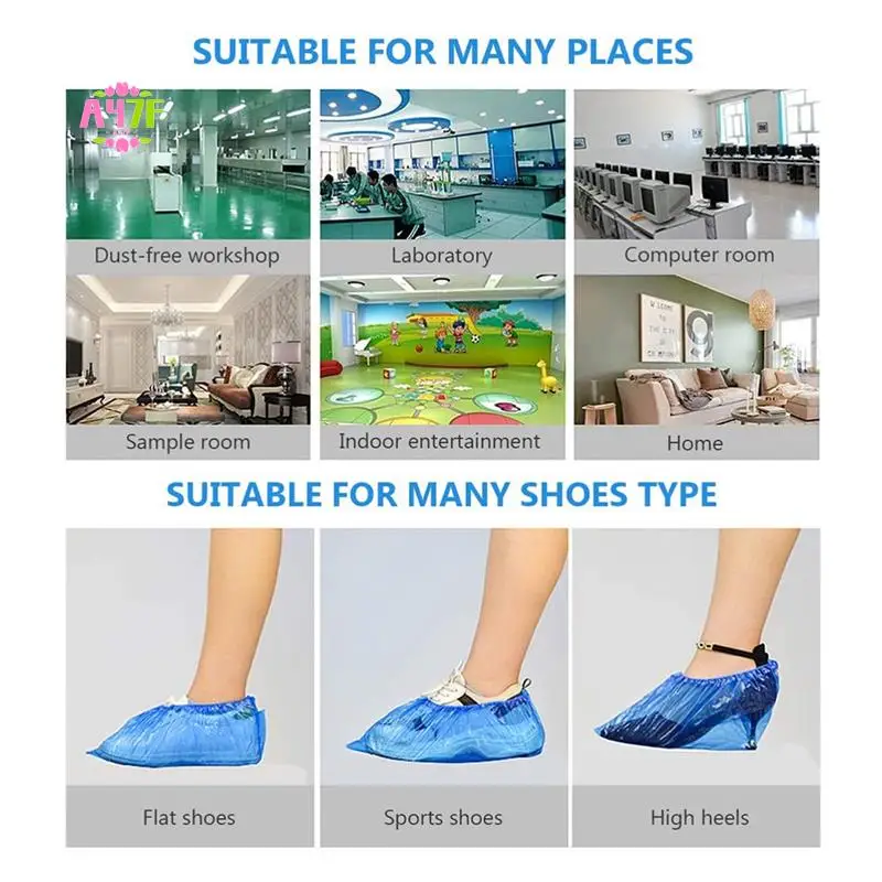 A47F-300Piece Disposable T-Buckle Overshoes PE Dispensers Dustproof Boot Covers For Automatic Shoe Cover
A47F-300Piece Disposable T-Buckle Overshoes PE Dispensers Dustproof Boot Covers For Automatic Shoe Cover