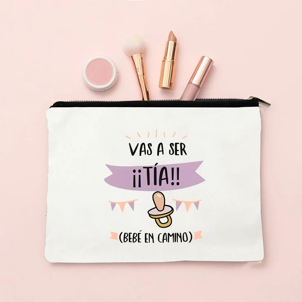 You Will Become An Aunt/Grandma Baby on The Road Print Makeup Bags Pregnancy Announcement Cosmetic Bags Baby Reveal for Family
You Will Become An Aunt/Grandma Baby on The Road Print Makeup Bags Pregnancy Announcement Cosmetic Bags Baby Reveal for Family