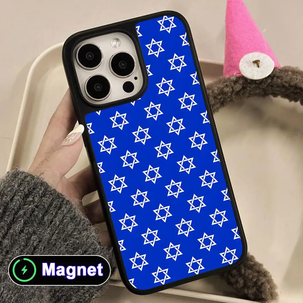 Jewish David Star Matte Surface Magsafe Mobile Phone Case for iPhone 17 16 15 14 13 12 11 Air Pro Max Plus Colorful Cover
Jewish David Star Matte Surface Magsafe Mobile Phone Case for iPhone 17 16 15 14 13 12 11 Air Pro Max Plus Colorful Cover