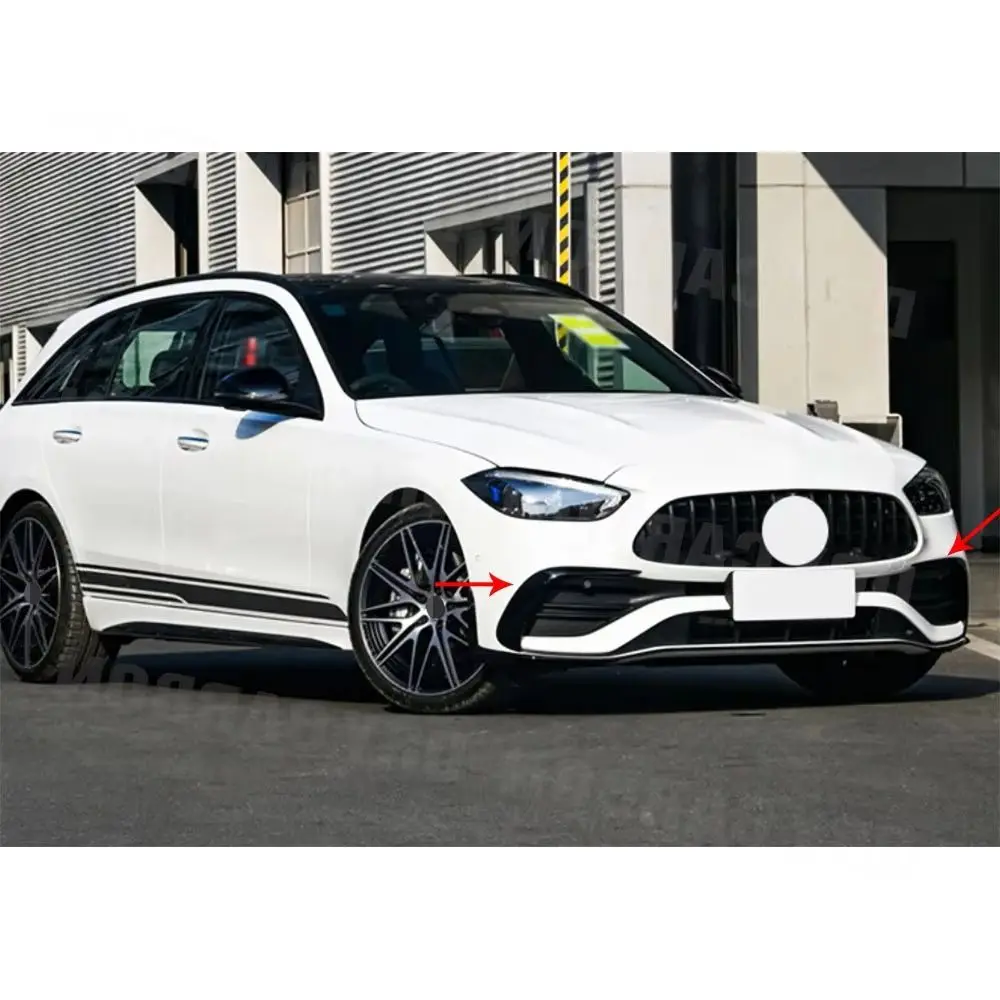 Car Front Lip Bumper Chin Spoiler Aprons Air Vent Intake Body Kits for Mercedes Benz C Class W206 C43 AMG Sport 2023 +
Car Front Lip Bumper Chin Spoiler Aprons Air Vent Intake Body Kits for Mercedes Benz C Class W206 C43 AMG Sport 2023 +