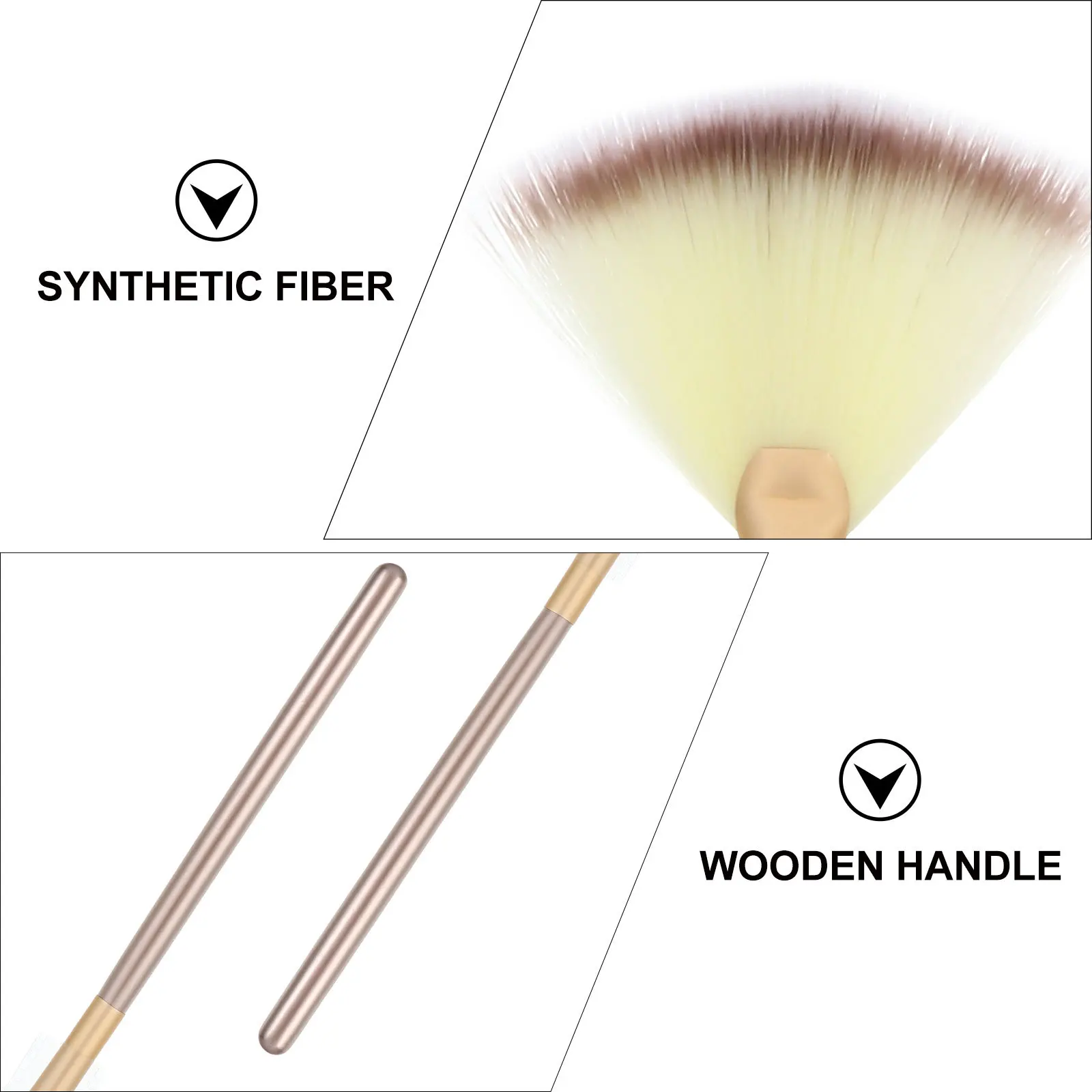 Stylish 9 Piece Brush Set Featuring Fan Shaped Design for Precision Powder Application and Smooth Blending
Stylish 9 Piece Brush Set Featuring Fan Shaped Design for Precision Powder Application and Smooth Blending