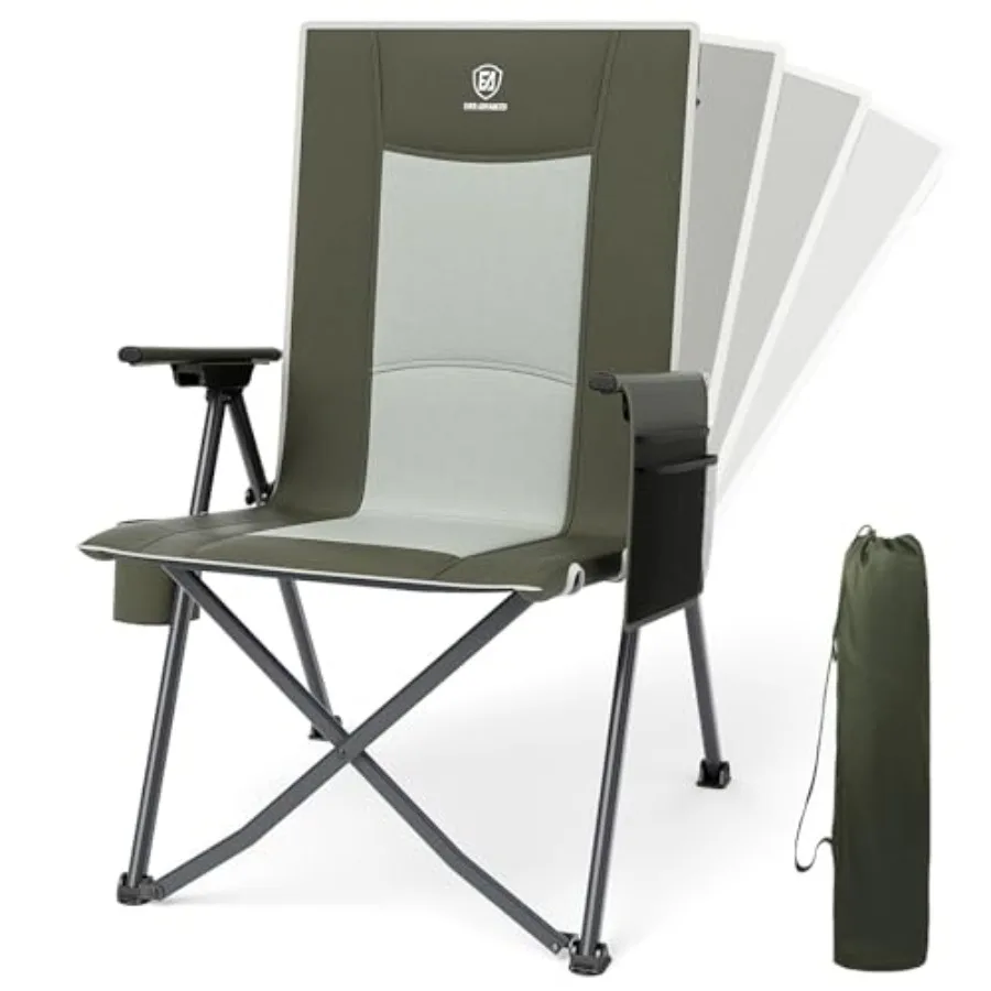 Reclining Camping Chairs for Adult Lightweight Folding Recliner Chair with Adjustable Back 4-Level Lounge Chairs Portable Lawn
Reclining Camping Chairs for Adult Lightweight Folding Recliner Chair with Adjustable Back 4-Level Lounge Chairs Portable Lawn