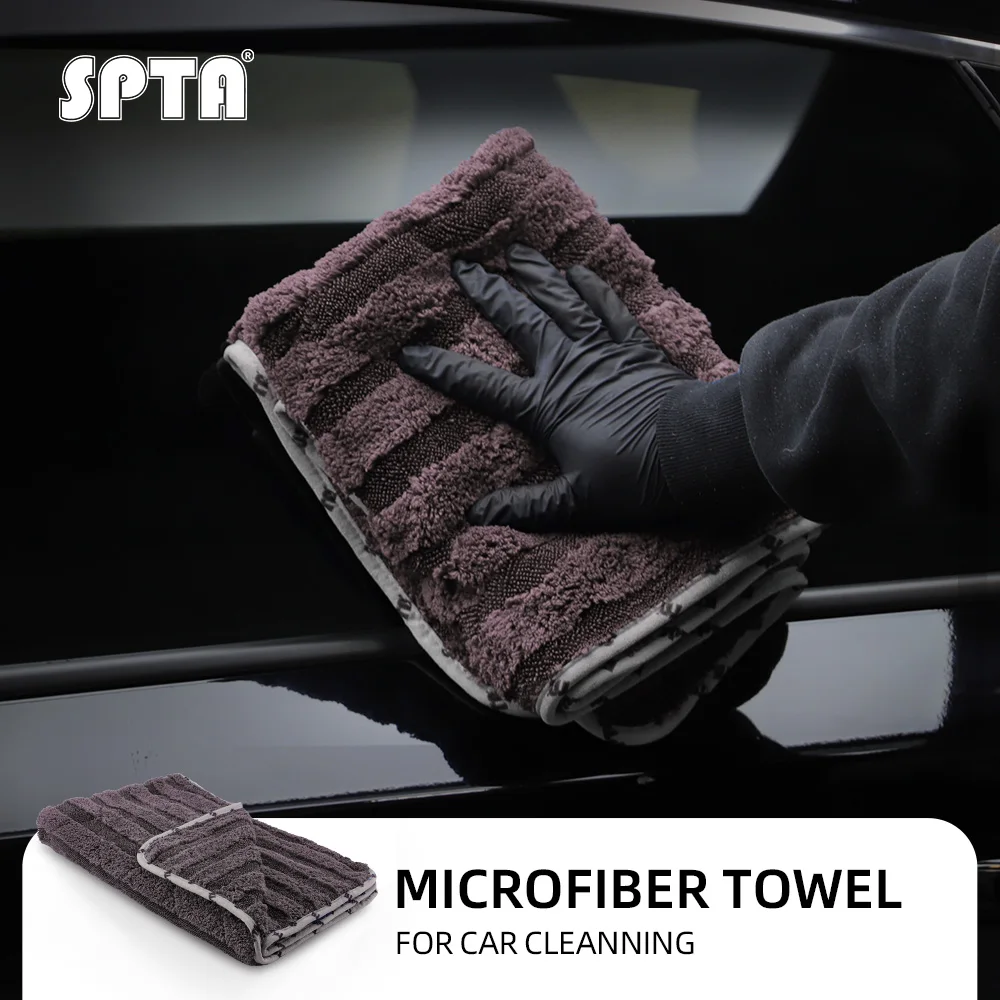 SPTA Gray Microfiber Car Drying Towel Super Absorbent 82*54 cm Auto Wash Cleaning Cloth 900GSM
SPTA Gray Microfiber Car Drying Towel Super Absorbent 82*54 cm Auto Wash Cleaning Cloth 900GSM