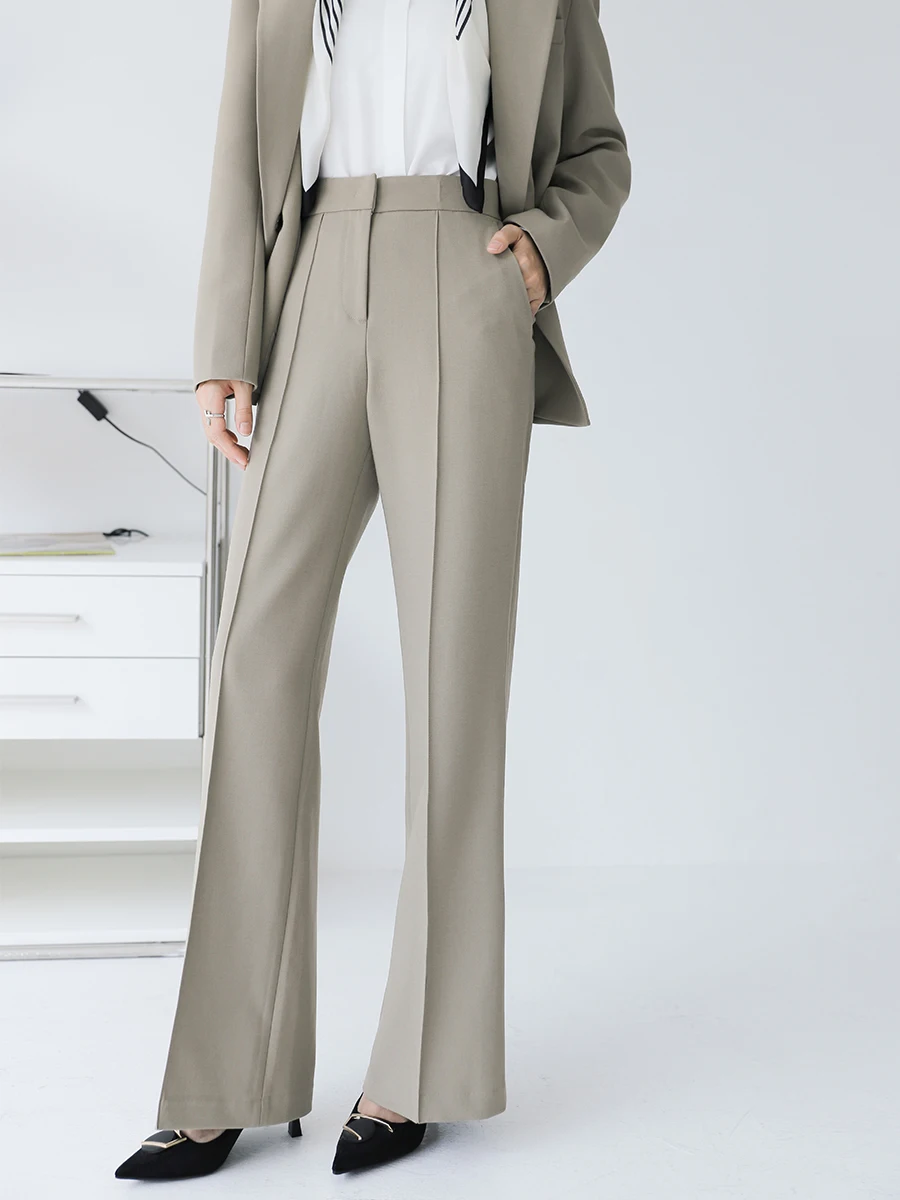 Женские брюки с высокой талией и широкими штанинами, свободные, струящиеся, повседневные, в пол, шерстяные, прямого кроя, осенняя новинка
Женские брюки с высокой талией и широкими штанинами, свободные, струящиеся, повседневные, в пол, шерстяные, прямого кроя, осенняя новинка