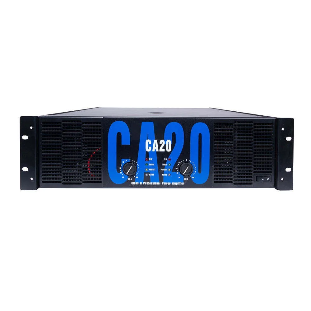 for CA20 Audio Amplifier 4000w Class H CA20 Bass Amplifier Crest Audio CA20 Power Amplifier Price 6000 Wats Good Price Stages
for CA20 Audio Amplifier 4000w Class H CA20 Bass Amplifier Crest Audio CA20 Power Amplifier Price 6000 Wats Good Price Stages