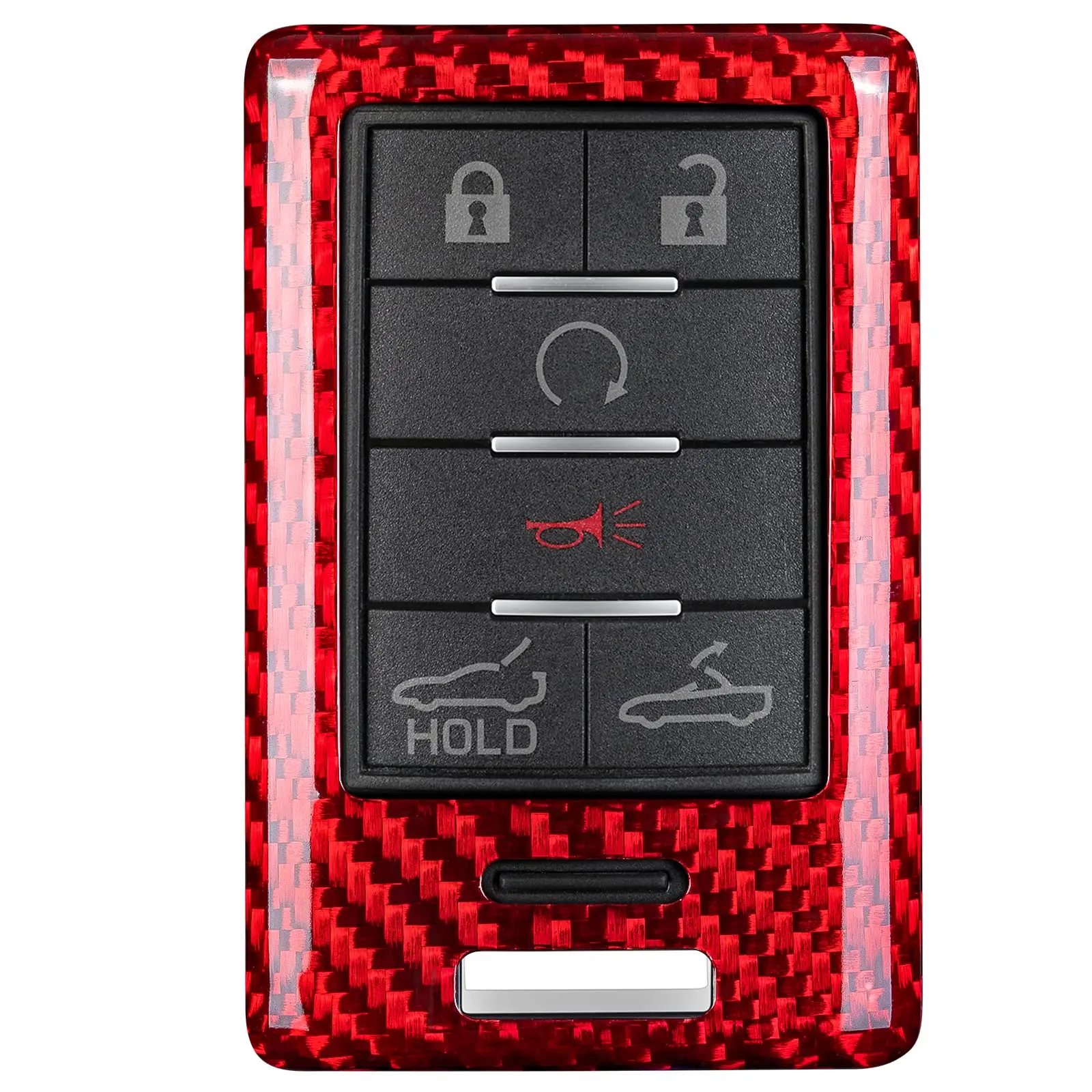 Red Carbon Fiber Key Fob Cover For Chevrolet Corvette C6 C7 2014-2019 And Cadillac ATS CTS DTS XTS SRX STS Escalade 2008-2014
Red Carbon Fiber Key Fob Cover For Chevrolet Corvette C6 C7 2014-2019 And Cadillac ATS CTS DTS XTS SRX STS Escalade 2008-2014