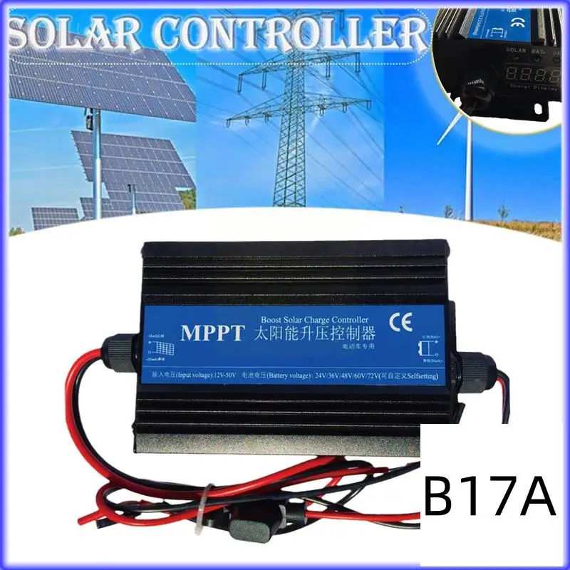 BT-MPPT Boost Solar Charge Controller Charger 300W Car Battery Charging Voltage Regulator Charger Regulator 24/36/48/60/72V Dura
BT-MPPT Boost Solar Charge Controller Charger 300W Car Battery Charging Voltage Regulator Charger Regulator 24/36/48/60/72V Dura