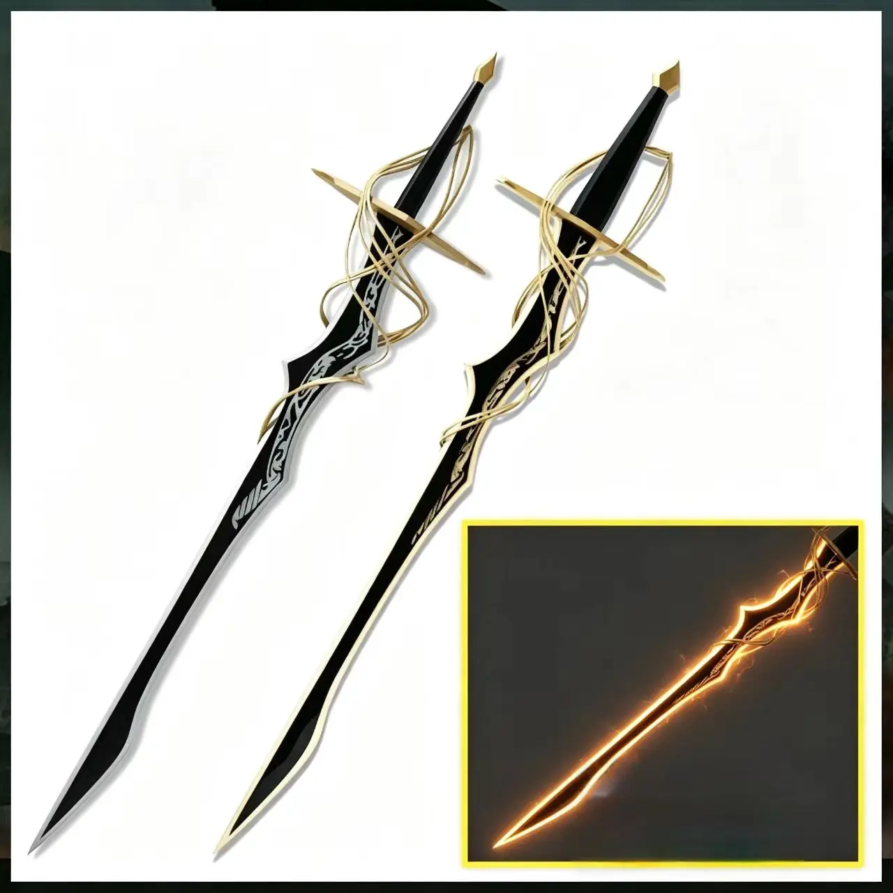 Vulpisfoglia Luminou Swords Arknights Cosplay Props Halloween Christmas Party Cosplay Costume Accessories Props
Vulpisfoglia Luminou Swords Arknights Cosplay Props Halloween Christmas Party Cosplay Costume Accessories Props