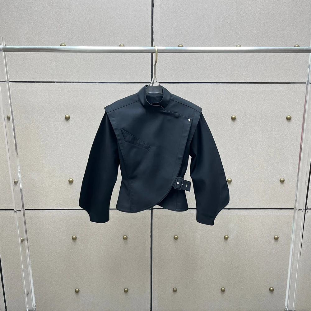 Asymmetrical Lapel Waist-cinched Slim-fit Women's Jacket Dimensional Cut Elegant Commuter Jacket Top 2025 Autumn/Winter New
Asymmetrical Lapel Waist-cinched Slim-fit Women's Jacket Dimensional Cut Elegant Commuter Jacket Top 2025 Autumn/Winter New