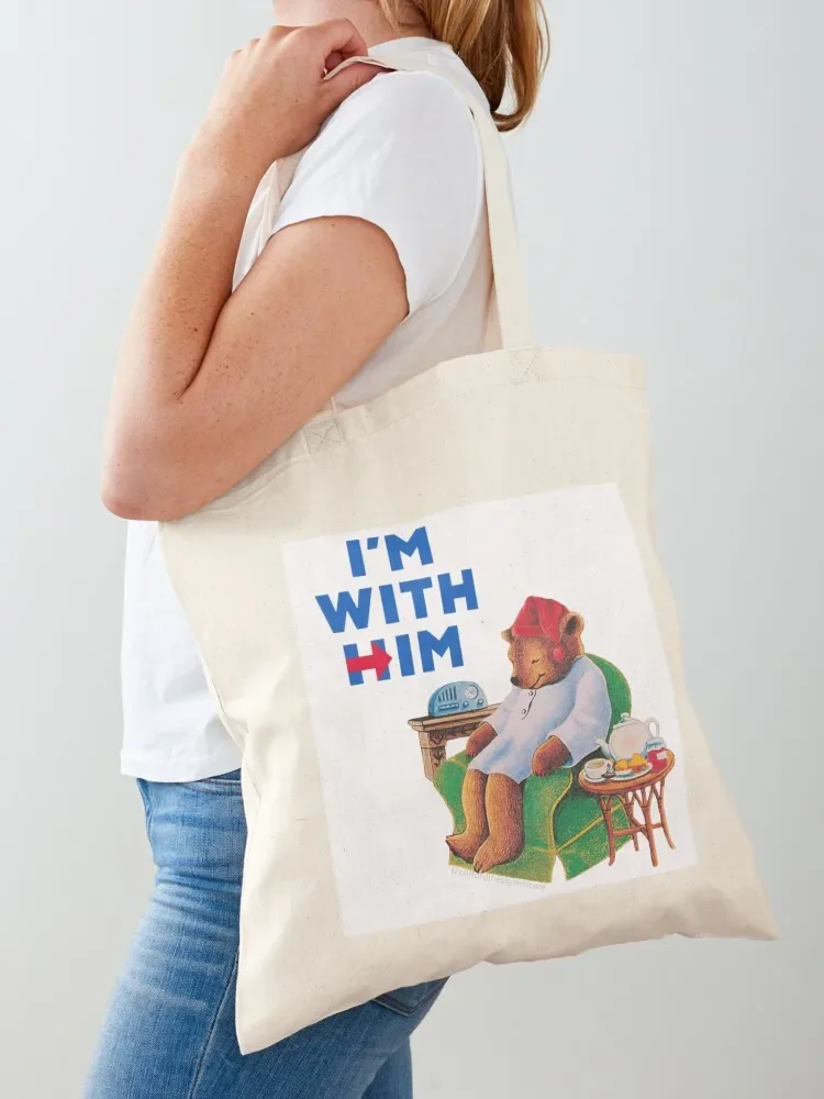 i'm with him sleepytime tea bear Tote Bag handbag Women's shopping bag reusable shopping bags canvas tote
i'm with him sleepytime tea bear Tote Bag handbag Women's shopping bag reusable shopping bags canvas tote