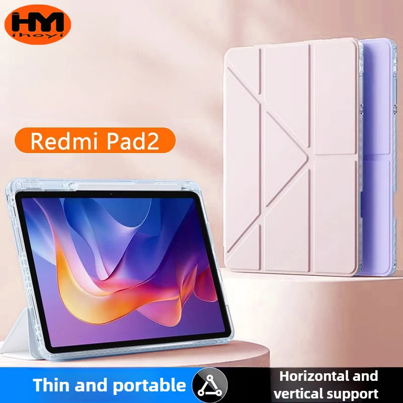 Xiaomi Redmi Pad 2 Case Folding Protective Cover new 2025 Redmi pad2 Anti-Bending Acrylic
Xiaomi Redmi Pad 2 Case Folding Protective Cover new 2025 Redmi pad2 Anti-Bending Acrylic