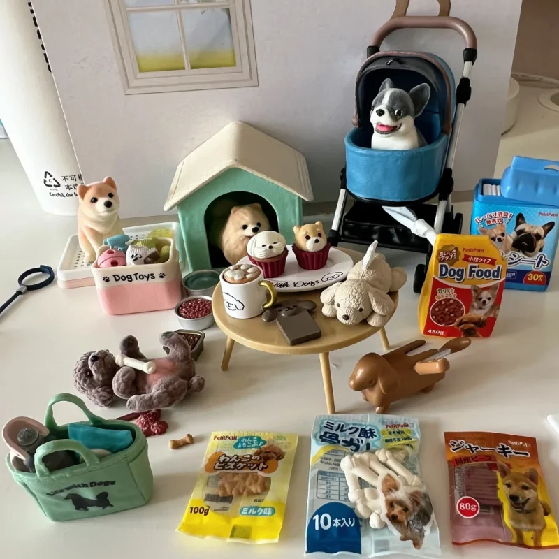 Подлинная в наличии, замененная жизнь с щенком, миниатюрная домашняя собака, ежедневная серия, глухая коробка, миниатюрные украшения для сцены, подарок на день рождения для девочки
Подлинная в наличии, замененная жизнь с щенком, миниатюрная домашняя собака, ежедневная серия, глухая коробка, миниатюрные украшения для сцены, подарок на день рождения для девочки