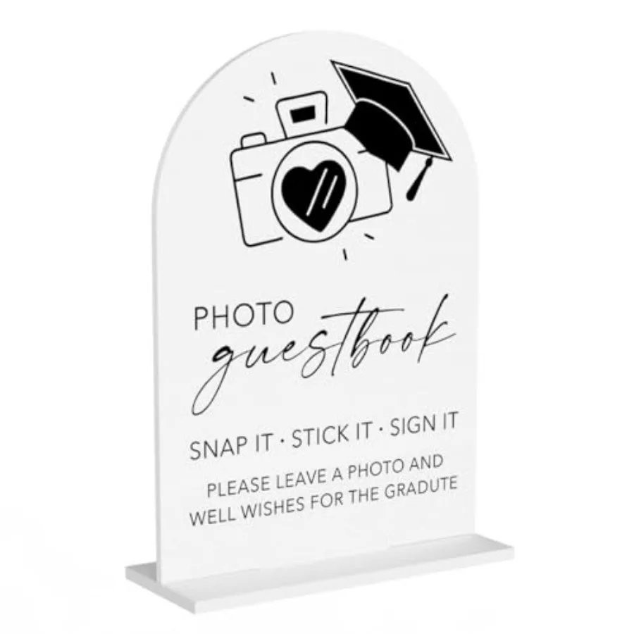 Photo Guest Book Graduation Welcome Sign Please Sign Our Guest Book Signs for Ceremony and Reception Acrylic Arch Grad Table Si
Photo Guest Book Graduation Welcome Sign Please Sign Our Guest Book Signs for Ceremony and Reception Acrylic Arch Grad Table Si