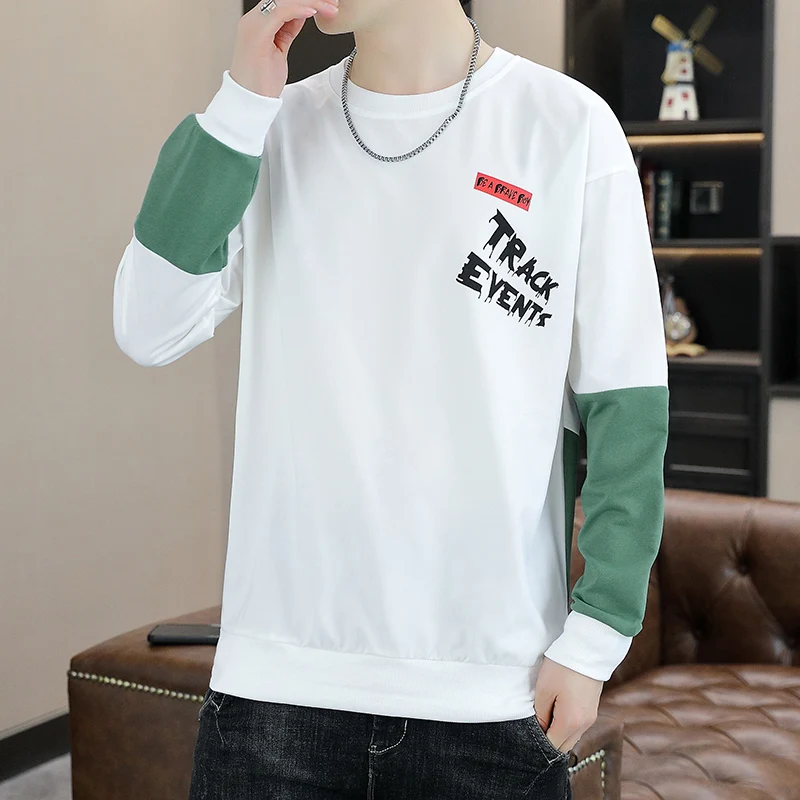 Мужская футболка с круглым вырезом и длинным рукавом, повседневная, свободного кроя, весна-осень, модная, брендовая, молодежная, удобная, из полиэстера.
Мужская футболка с круглым вырезом и длинным рукавом, повседневная, свободного кроя, весна-осень, модная, брендовая, молодежная, удобная, из полиэстера.