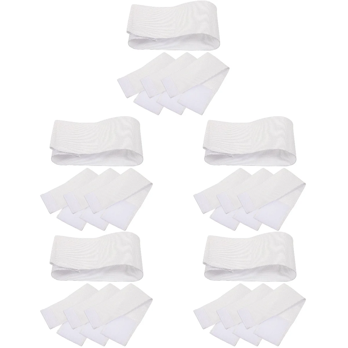 5 PCS White Armband Football Mourning Multi-purpose Team Sports DIY Blank Adjustable Captain Armbands Sleeve Portable Nylon
5 PCS White Armband Football Mourning Multi-purpose Team Sports DIY Blank Adjustable Captain Armbands Sleeve Portable Nylon
