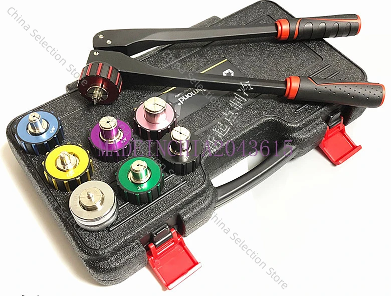 Black Diamond lever tube expander, cup expander, refrigeration tool 13800 air conditioner copper tube expander
Black Diamond lever tube expander, cup expander, refrigeration tool 13800 air conditioner copper tube expander