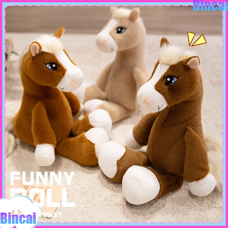 22 Cm Plush Doll Mignon Horse Plush Doll with Big Eyes High-Quality Catton Classic Stuffed Animal Toy Soft Birthday Gift
22 Cm Plush Doll Mignon Horse Plush Doll with Big Eyes High-Quality Catton Classic Stuffed Animal Toy Soft Birthday Gift