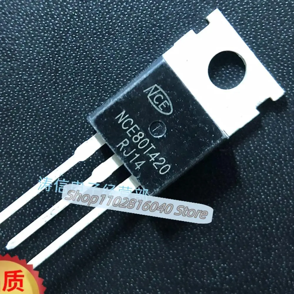 10 шт./лот NCE80T420 TO-220 800 В 11 А NMOS лучшее качество импортное оригинальное пятно
10 шт./лот NCE80T420 TO-220 800 В 11 А NMOS лучшее качество импортное оригинальное пятно