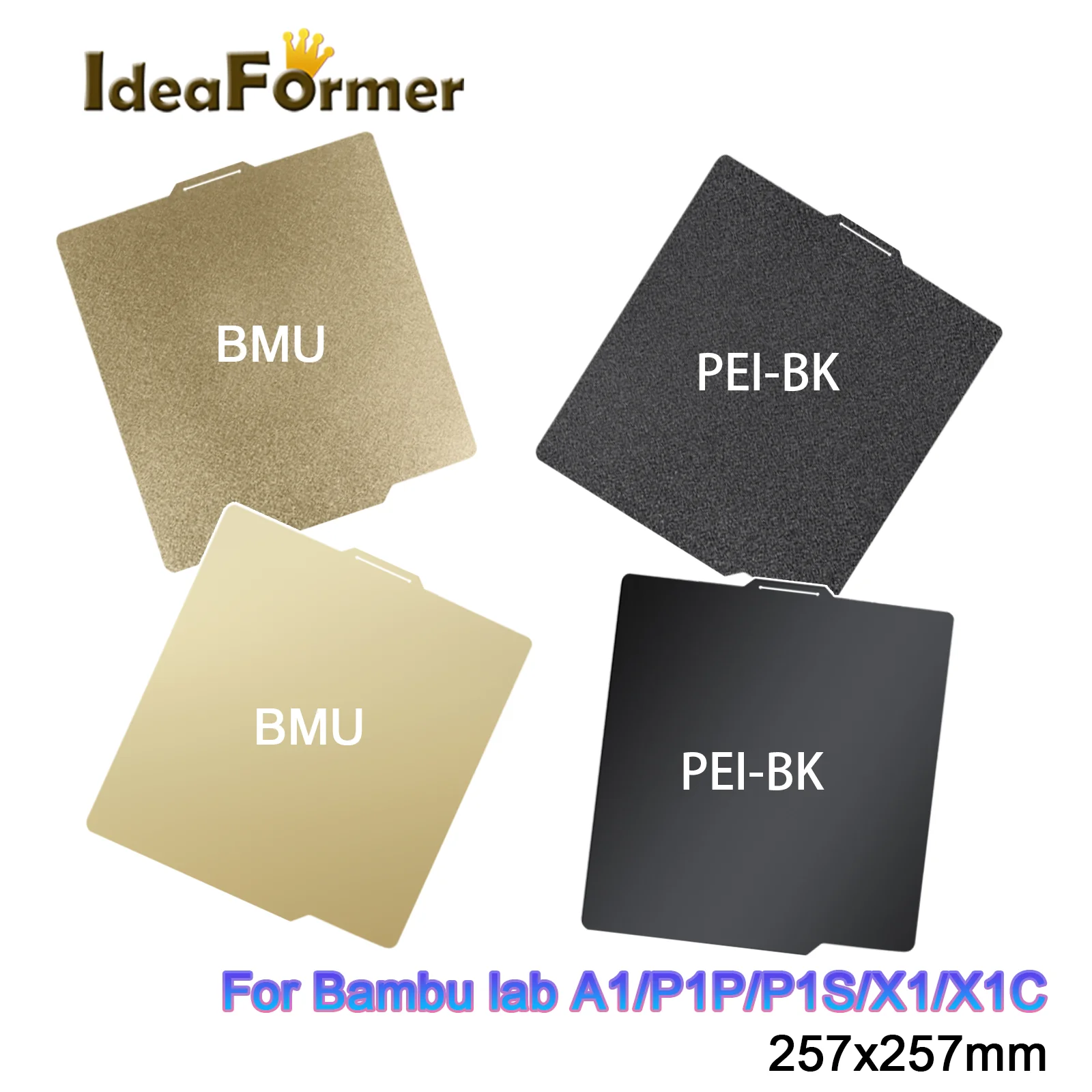 Сборная пластина для Bambu Lab X1 P1P A1 PEI Sheet PEO PEY Smooth X1C PET Carbon Sheet PEI для Bamboo lab x1c Bambulabs P1s a1 Plate
Сборная пластина для Bambu Lab X1 P1P A1 PEI Sheet PEO PEY Smooth X1C PET Carbon Sheet PEI для Bamboo lab x1c Bambulabs P1s a1 Plate