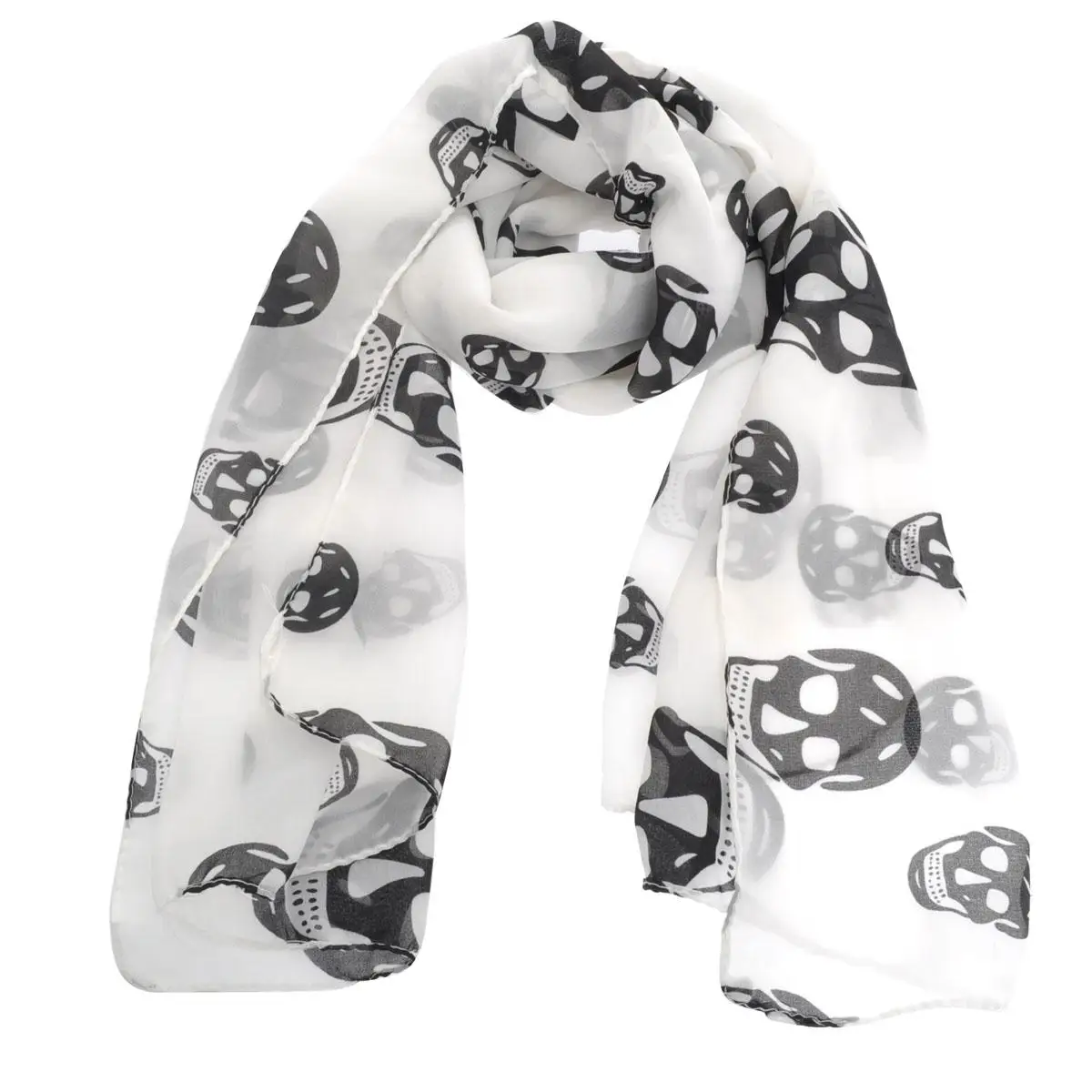 150 *50cm Scarf Skull Print for Women Lady Wrap Neck with Skulls Shawl Miss Scarves
150 *50cm Scarf Skull Print for Women Lady Wrap Neck with Skulls Shawl Miss Scarves