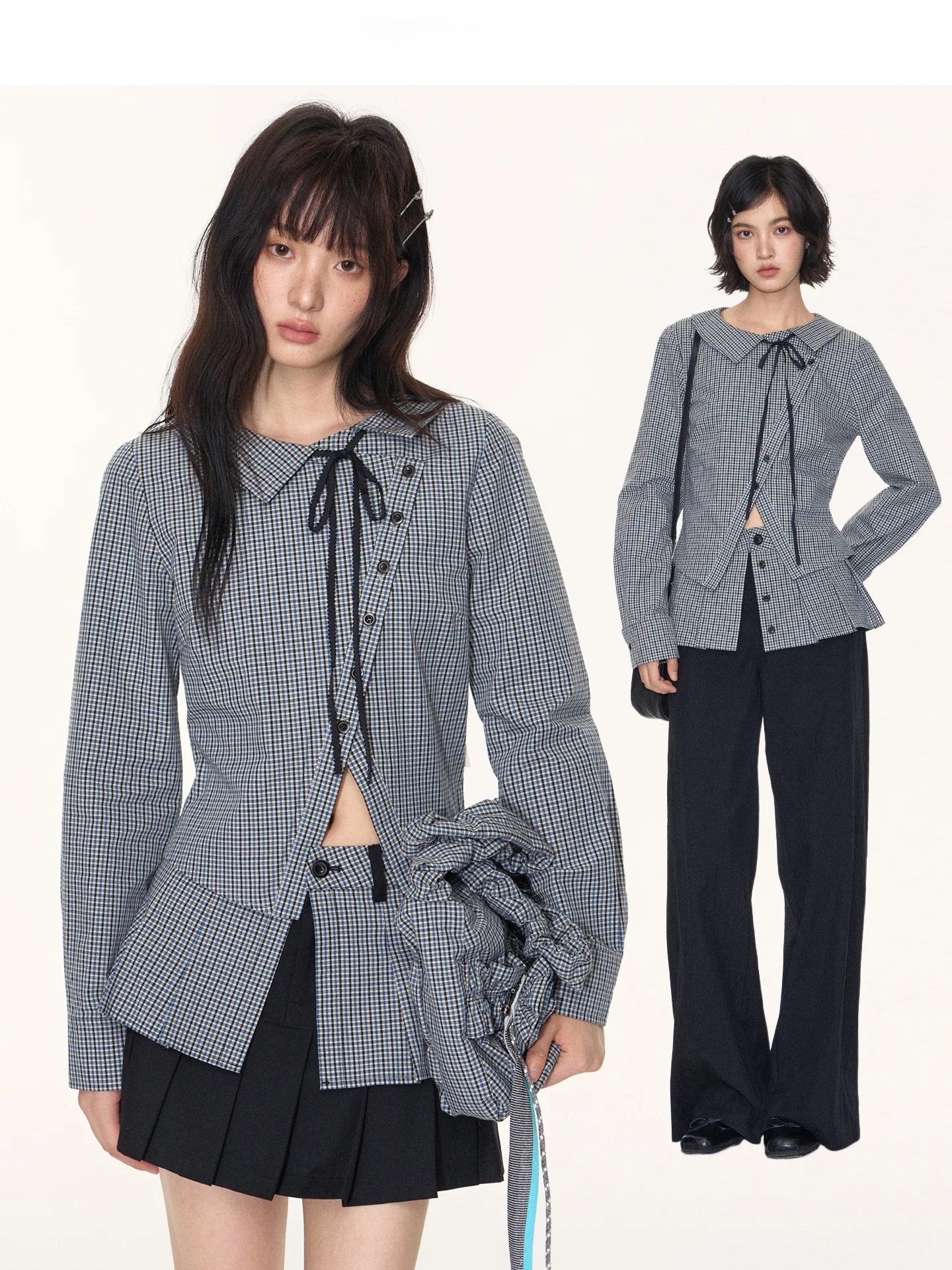 Оригинальный комплект футболок TAKEANAP Nap Time Long Sve Plaid irt, клетчатая юбка трапециевидной формы, осенняя женская одежда из смеси хлопка
Оригинальный комплект футболок TAKEANAP Nap Time Long Sve Plaid irt, клетчатая юбка трапециевидной формы, осенняя женская одежда из смеси хлопка