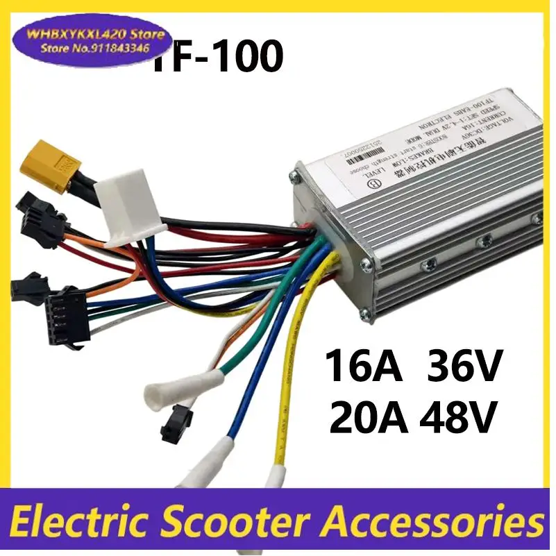 For KUGOO M4 electric scooter accessories TF-100 16A36V/20A48V brushless Hall controller suitable
For KUGOO M4 electric scooter accessories TF-100 16A36V/20A48V brushless Hall controller suitable