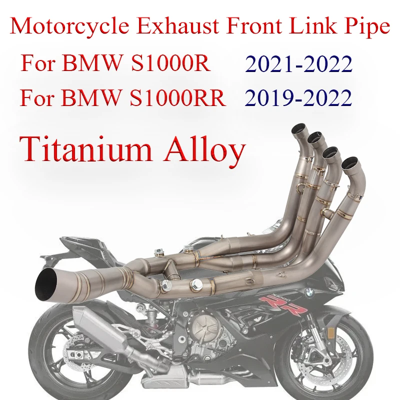Motorcycle Exhaust Front Mid Link Pipe For BMW S1000R 2021 - 2022 S1000RR 2019 - 2022 System Modified Moto Escape Titanium Alloy
Motorcycle Exhaust Front Mid Link Pipe For BMW S1000R 2021 - 2022 S1000RR 2019 - 2022 System Modified Moto Escape Titanium Alloy