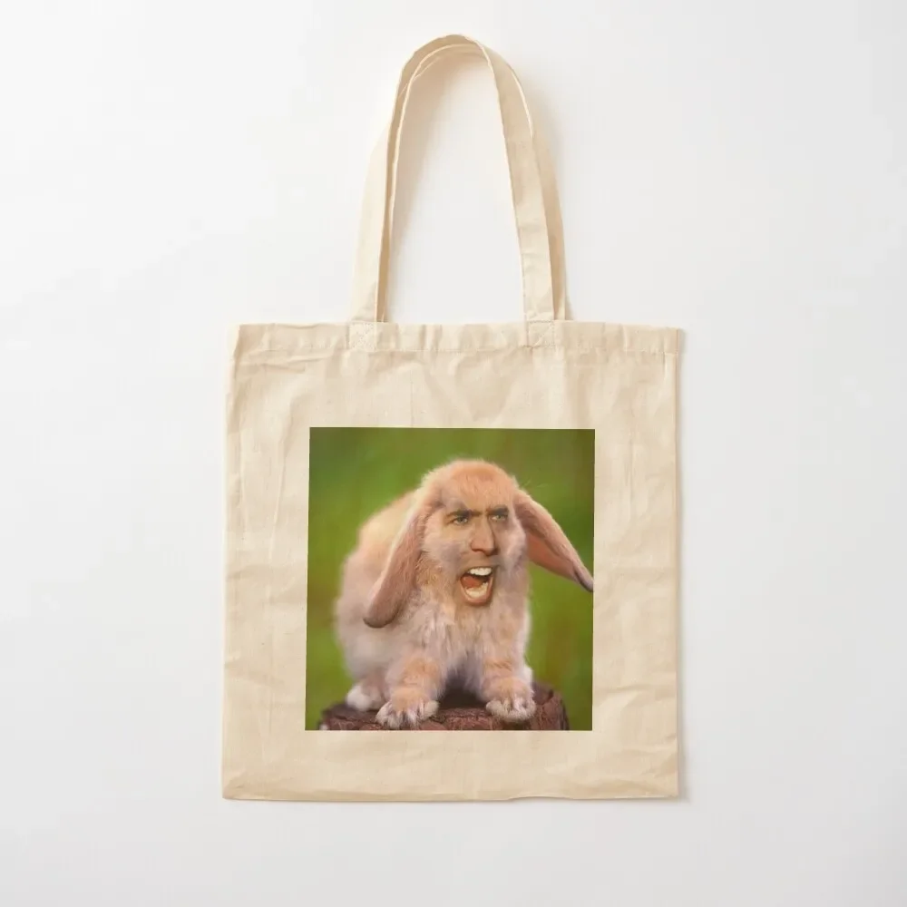 Nicolas Cage Bunny Photoshop Tote Bag reusable grocery bags Reusable bags tote bag men's Fabric bag
Nicolas Cage Bunny Photoshop Tote Bag reusable grocery bags Reusable bags tote bag men's Fabric bag