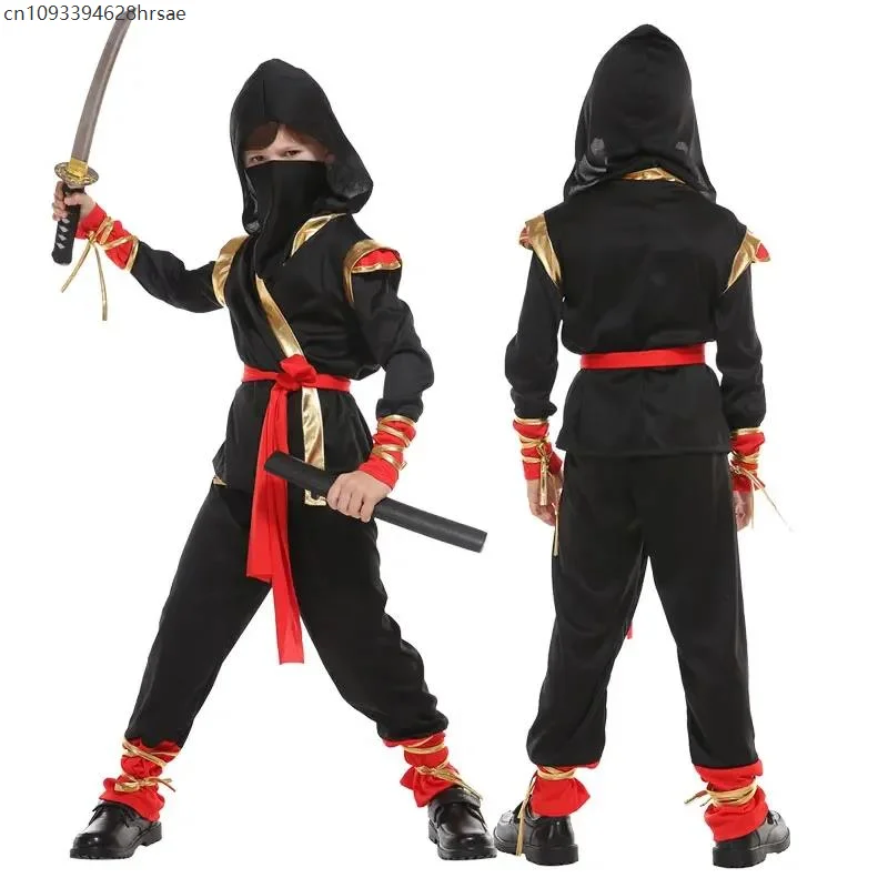 Halloween Carnival Ninja Parade Masquerade Stage Role Play Kids Japan Anime Cosplay Costumes Japanese Children Ninja Costume
Halloween Carnival Ninja Parade Masquerade Stage Role Play Kids Japan Anime Cosplay Costumes Japanese Children Ninja Costume