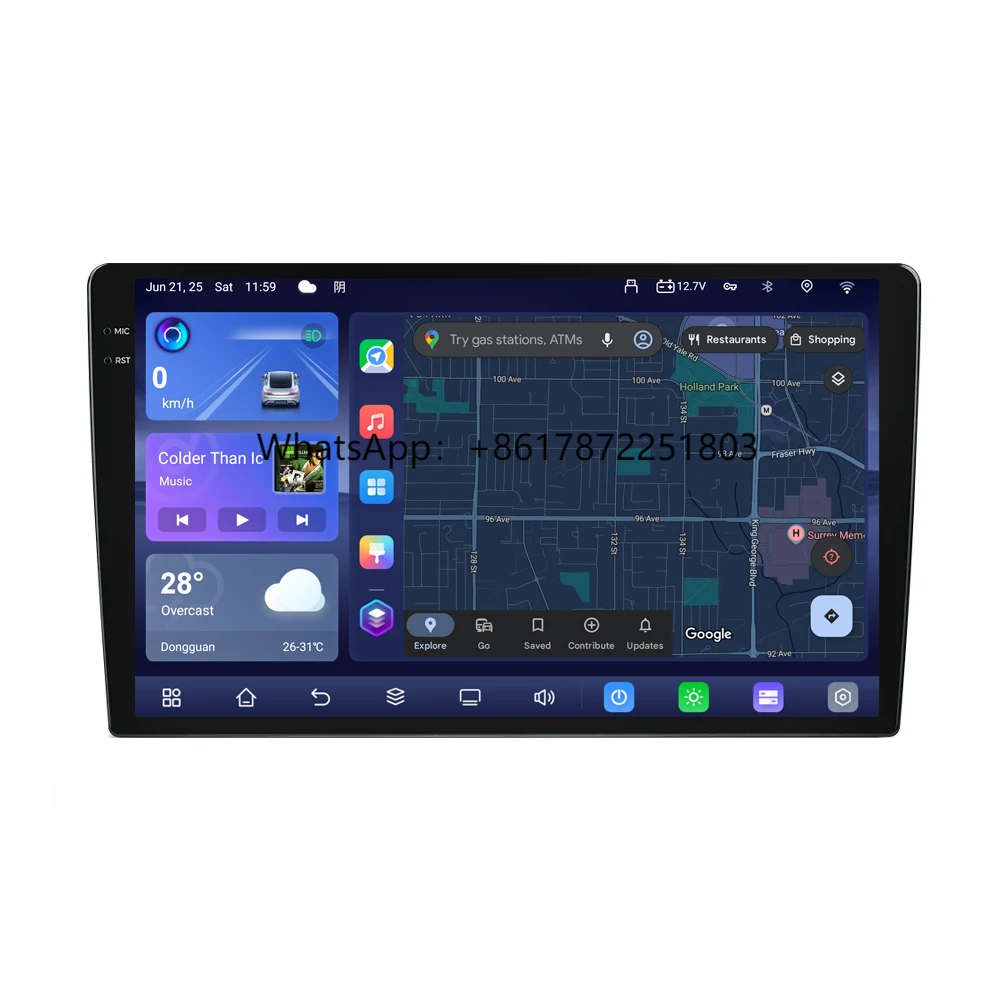 4+64G UIS7865 Android 14 Car Radio 2K Screen Multimedia Navigation System Universal 9 10 Inch Stereo Carplay Autoradio 
4+64G UIS7865 Android 14 Car Radio 2K Screen Multimedia Navigation System Universal 9 10 Inch Stereo Carplay Autoradio