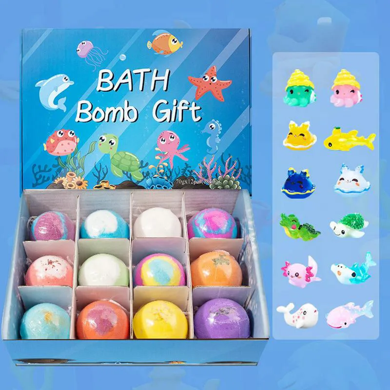 12pcs Children Ocean Toys Bath Ball Surprise Marine Land Animals Ornament Gift Kid Adult Bath Moisturizing Foaming Spa Bath Ball
12pcs Children Ocean Toys Bath Ball Surprise Marine Land Animals Ornament Gift Kid Adult Bath Moisturizing Foaming Spa Bath Ball