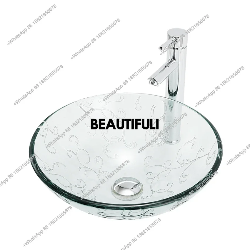 HR Creative Crystal Die-casting Wash Basin Tempered Glass Wash Basin Modern Art Above Counter Wash Basin With Faucet
HR Creative Crystal Die-casting Wash Basin Tempered Glass Wash Basin Modern Art Above Counter Wash Basin With Faucet