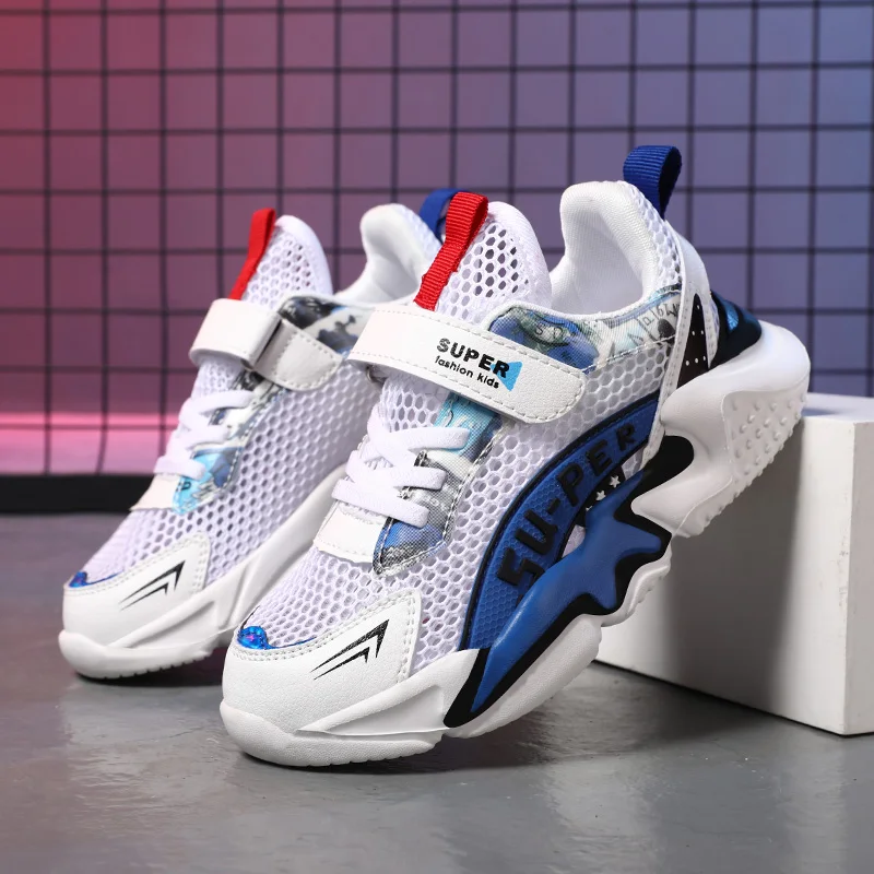 Comfortable Children Sneakers Simple Fashion Soft Mesh Anti-slip Wear-resistant Light Shoes Outdoor Sports Walking Wear
Comfortable Children Sneakers Simple Fashion Soft Mesh Anti-slip Wear-resistant Light Shoes Outdoor Sports Walking Wear