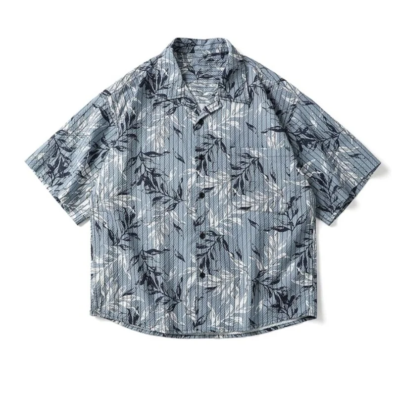 Fashionable Trendy Street Vacation Vintage Fashion Leisure Oversize 2024 Summer New 3D Printed Tree Men's Short Sleeved Shirts
Fashionable Trendy Street Vacation Vintage Fashion Leisure Oversize 2024 Summer New 3D Printed Tree Men's Short Sleeved Shirts