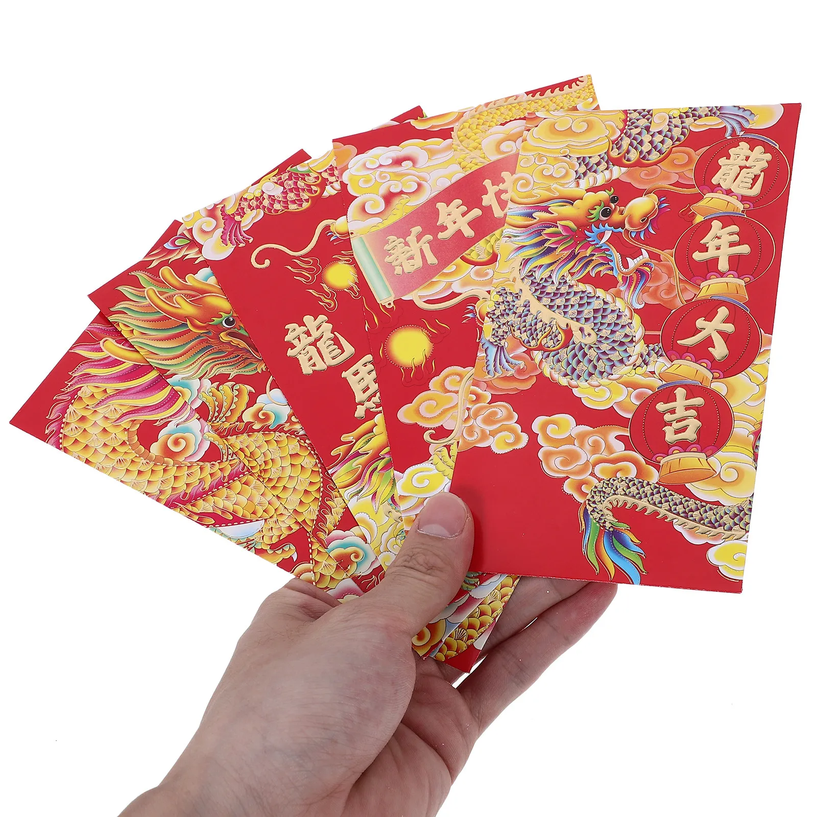 30Pcs Creative Red Envelopes Chinese Style Money Pouches for New Year 2024 Dragon Year Blessing Gift Cash Holder Pack
30Pcs Creative Red Envelopes Chinese Style Money Pouches for New Year 2024 Dragon Year Blessing Gift Cash Holder Pack