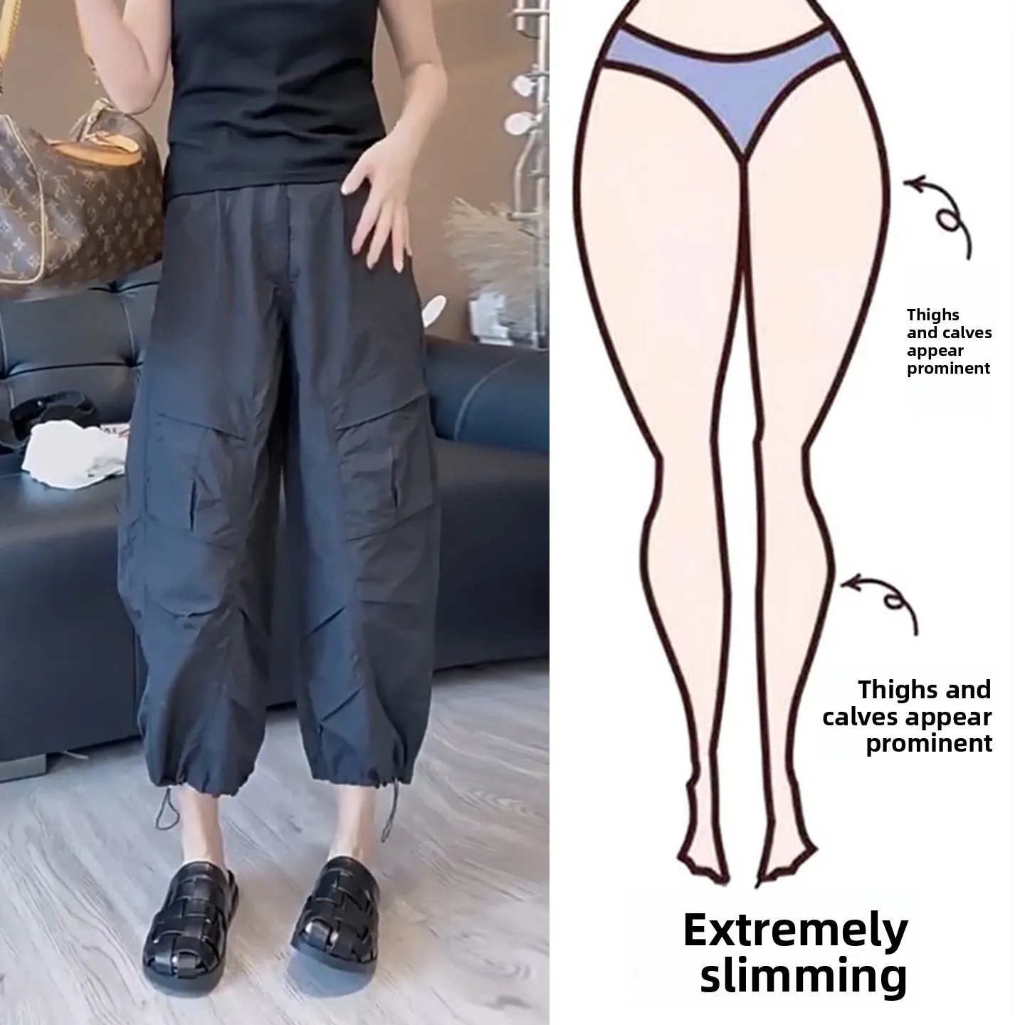 Summer Thin Quick Dry Casual Trousers Women plus Size Loose Slimming High Waist Cargo Pants Straight Leg Micro Stretch
Summer Thin Quick Dry Casual Trousers Women plus Size Loose Slimming High Waist Cargo Pants Straight Leg Micro Stretch