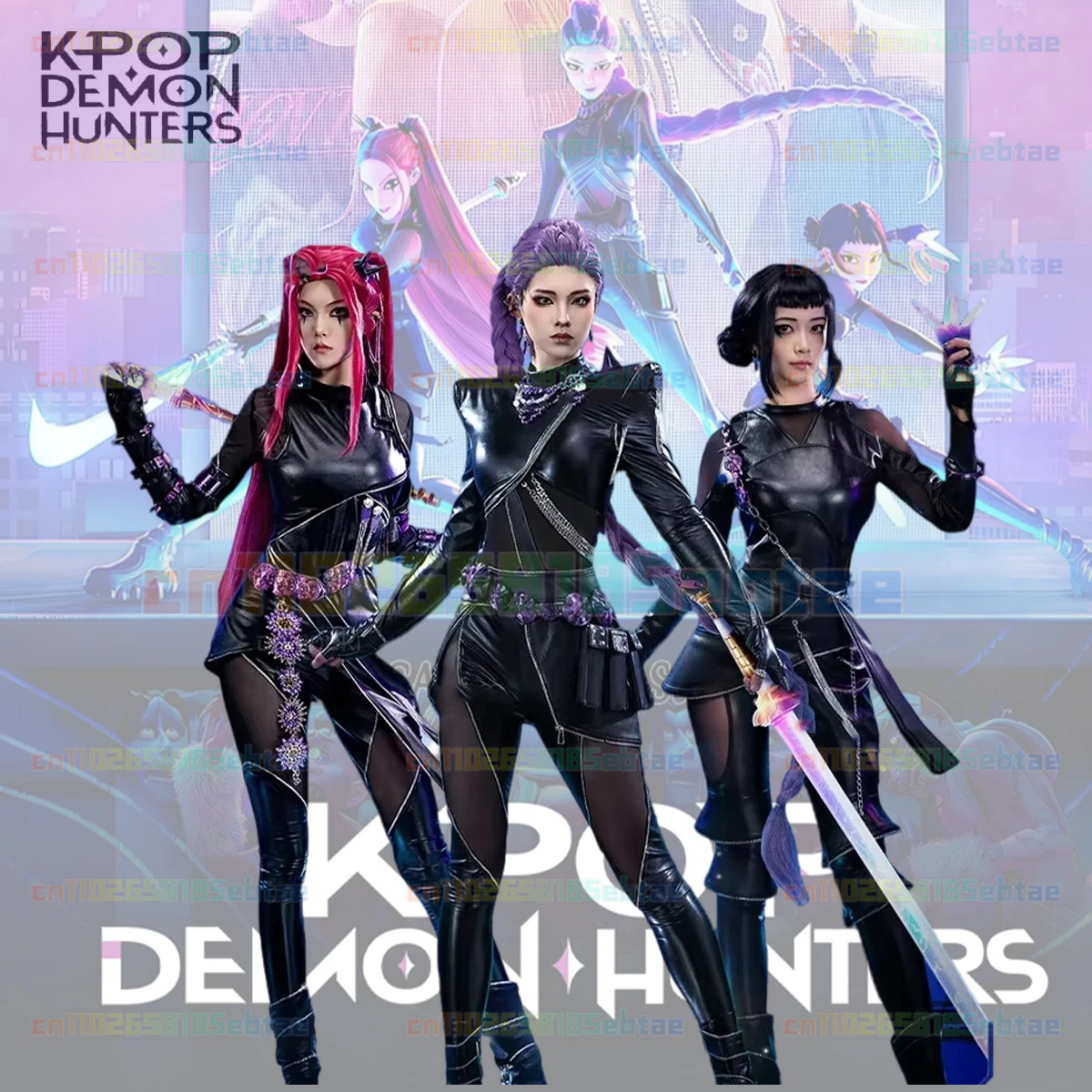 2025 Cartoon Demon Hunter of KPop Cosplay Black Costume Clothing Halloween Carnival Party Suit
2025 Cartoon Demon Hunter of KPop Cosplay Black Costume Clothing Halloween Carnival Party Suit