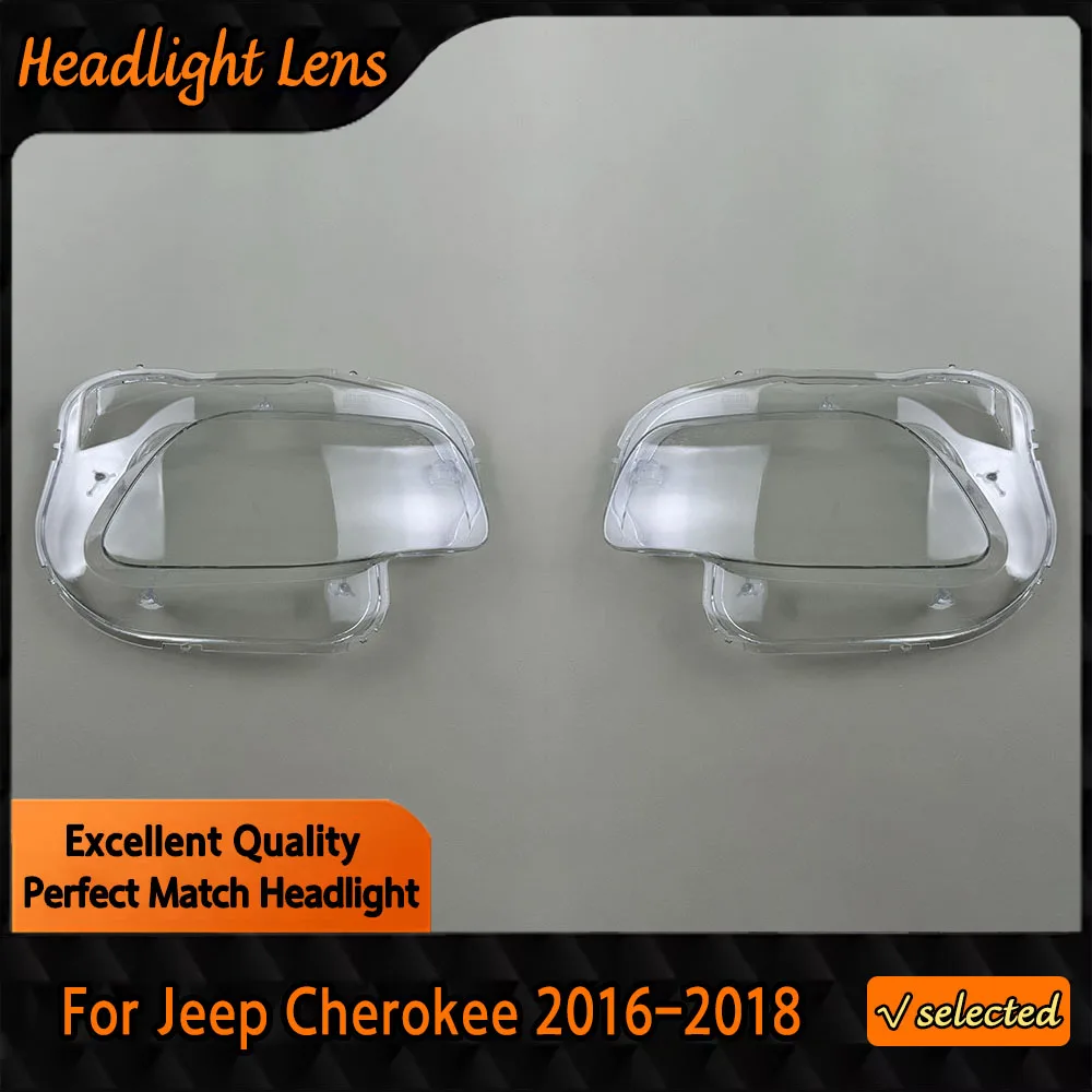 Car Headlamps Cover Lens Headlights Shade Transparent Lampshade Plexiglass Shell Replace For Jeep Cherokee 2016 2017 2018
Car Headlamps Cover Lens Headlights Shade Transparent Lampshade Plexiglass Shell Replace For Jeep Cherokee 2016 2017 2018