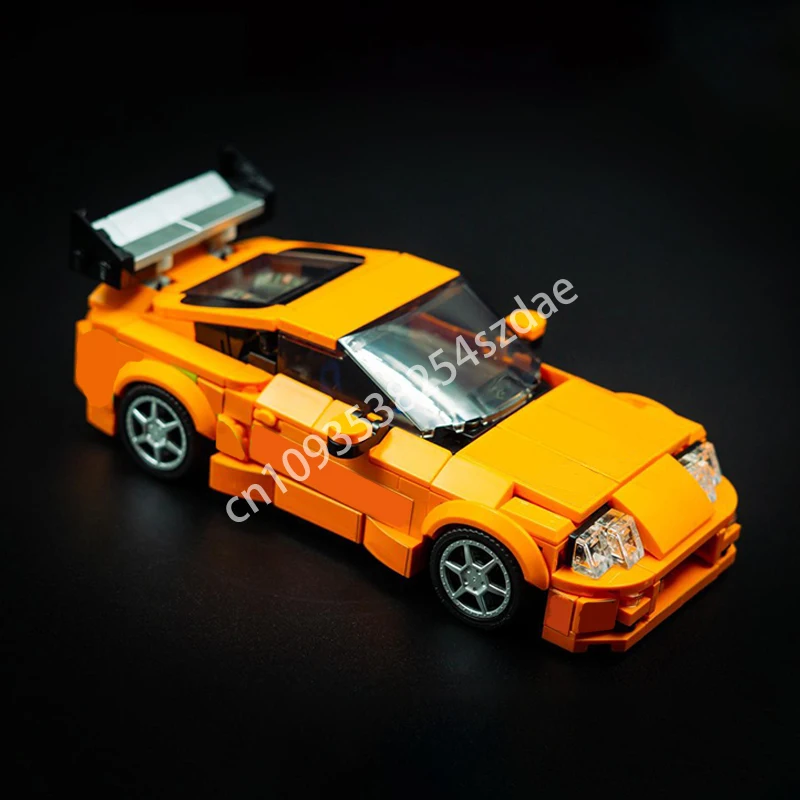 408 шт. MOC Speed Champion City Car Toyotas Supra Mk4 (F&F) Суперкар Строительные блоки Техника Гонки Креативные кирпичные игрушки Подарки
408 шт. MOC Speed Champion City Car Toyotas Supra Mk4 (F&F) Суперкар Строительные блоки Техника Гонки Креативные кирпичные игрушки Подарки