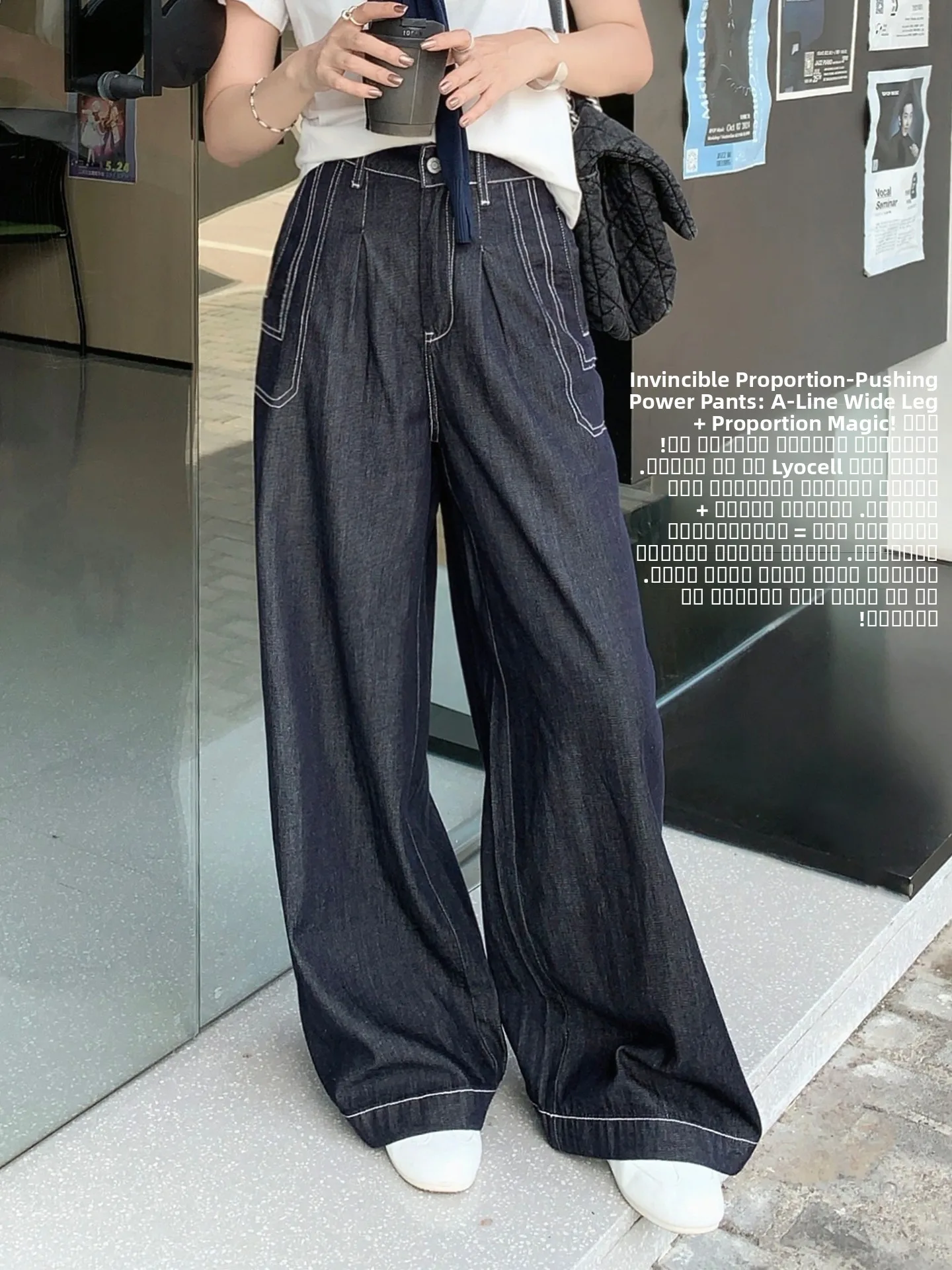 Meiyang Casual High Waist Wide Leg Jeans Lenzing Cotton Denim Pants High Waist Zipper Closure Color Four Seasons Ladies
Meiyang Casual High Waist Wide Leg Jeans Lenzing Cotton Denim Pants High Waist Zipper Closure Color Four Seasons Ladies