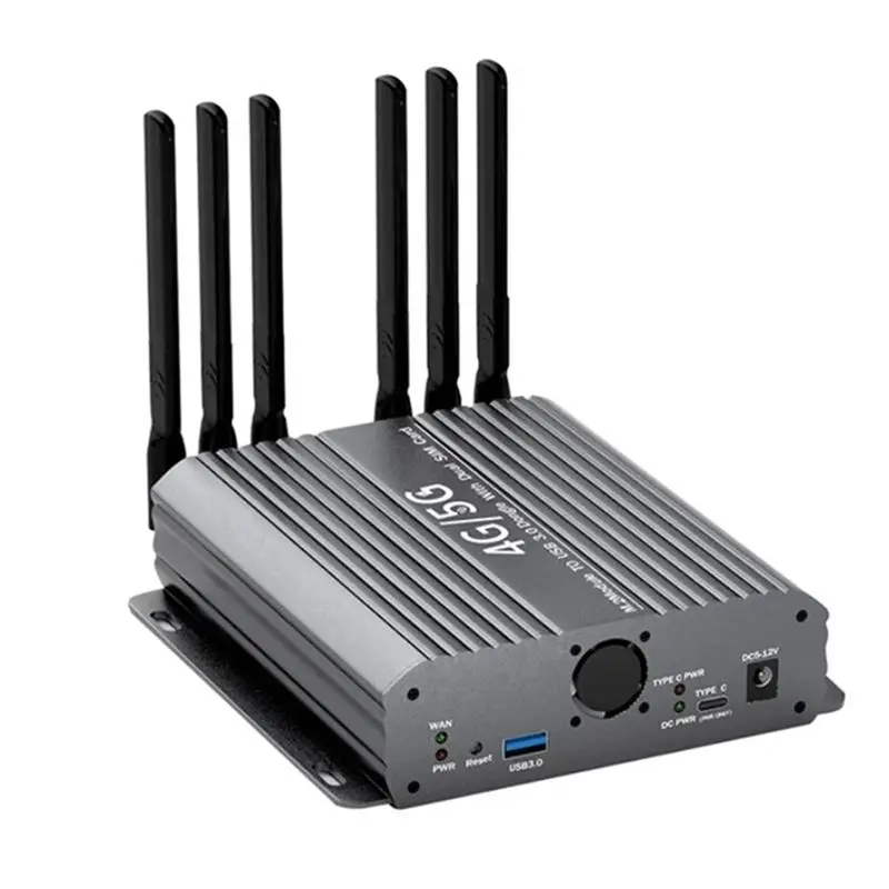 A01E-NGFF M.2 To USB 3.0 Adapter Wireless Card Riser Dual Cooling Fans SIM Card Slot For SIM/Micro-SIM/Nano SIM 4G 5G Module
A01E-NGFF M.2 To USB 3.0 Adapter Wireless Card Riser Dual Cooling Fans SIM Card Slot For SIM/Micro-SIM/Nano SIM 4G 5G Module