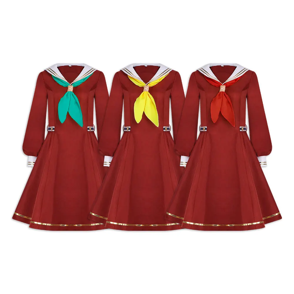 Women Halloween Anime Love Live Hasunosora Winter Sailor Uniform Cosplay Costume
Women Halloween Anime Love Live Hasunosora Winter Sailor Uniform Cosplay Costume