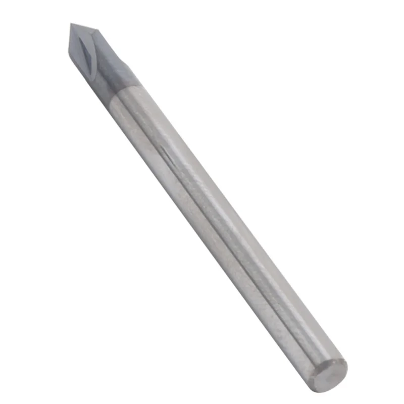 Chamfer End Mill 3 Flute 60° Milling Cutter Tungsten Steel CNC Carving Polishing Router BitD4 X 60° X 50L
Chamfer End Mill 3 Flute 60° Milling Cutter Tungsten Steel CNC Carving Polishing Router BitD4 X 60° X 50L
