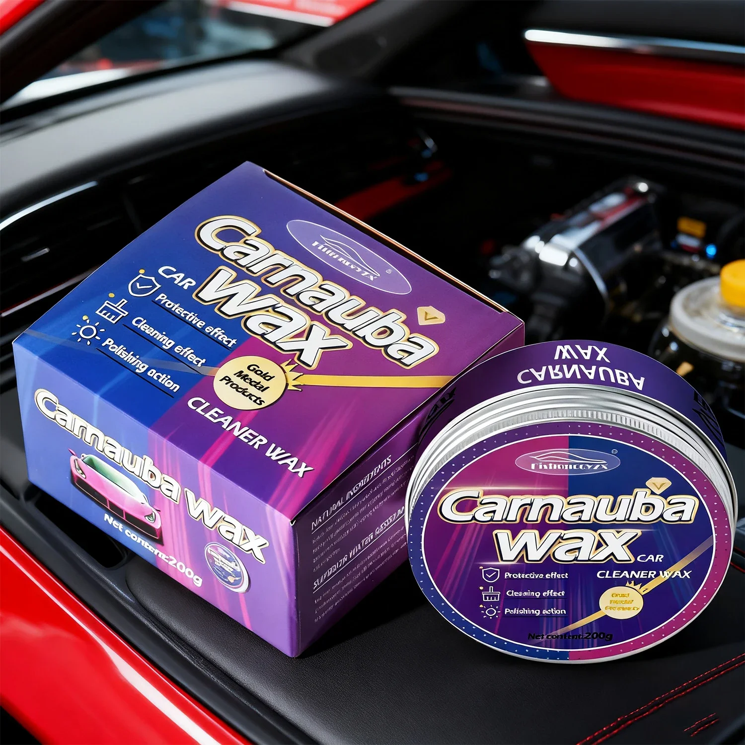 Car Wax Auto Paint Care Carnauba Paste Wax Brazilian Polishing Wax Paste High Gloss Shine Super Hydrophobic Coating Glazing
Car Wax Auto Paint Care Carnauba Paste Wax Brazilian Polishing Wax Paste High Gloss Shine Super Hydrophobic Coating Glazing