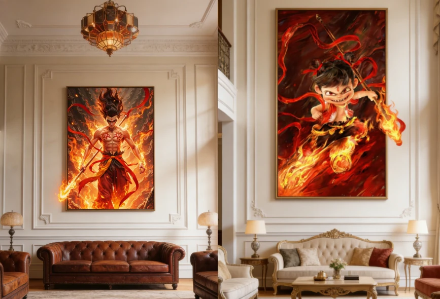 500/1000/1200/2000PCS Jigsaw Puzzles Movies Nezha Cartoon Family Activity Games for Gameroom Bedroom Home Decor Gift Frameless
500/1000/1200/2000PCS Jigsaw Puzzles Movies Nezha Cartoon Family Activity Games for Gameroom Bedroom Home Decor Gift Frameless