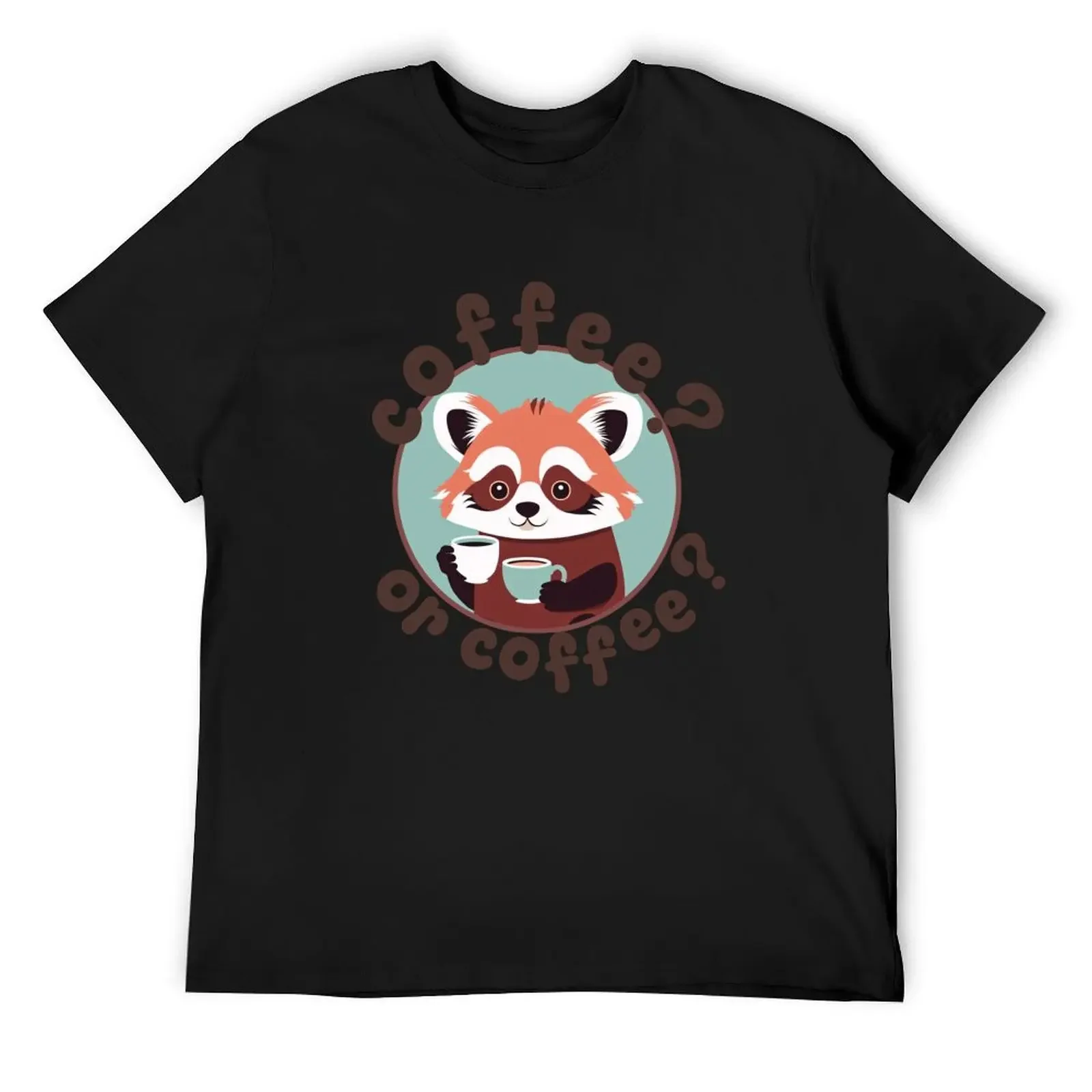 Red panda with two cups of coffee T-Shirt Aesthetic clothing kawaii clothes Luxury man mens t shirts casual stylish
Red panda with two cups of coffee T-Shirt Aesthetic clothing kawaii clothes Luxury man mens t shirts casual stylish